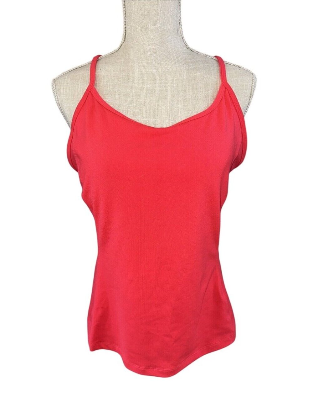 Old Navy Active Red Strappy Back Tank Top XL